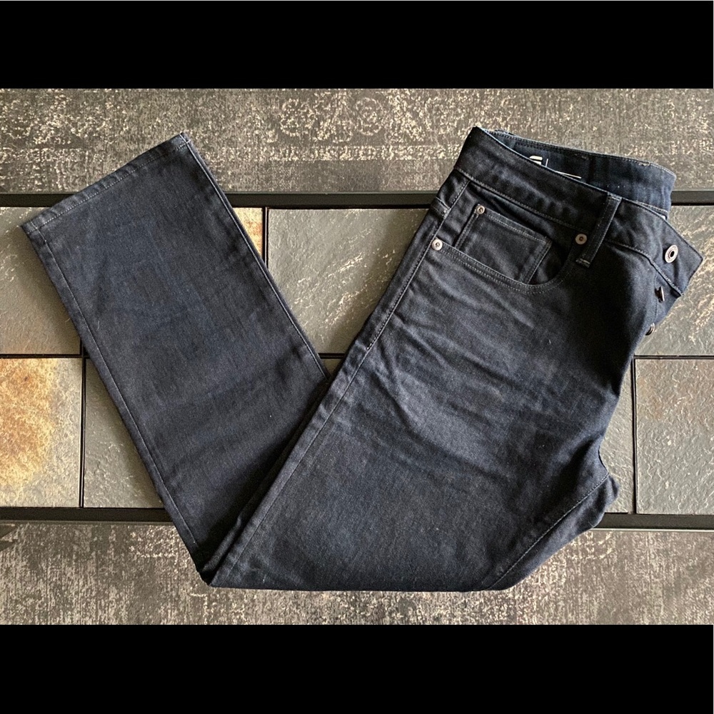 G-Star Raw Denim New Defend Straight Raw Jeans 32